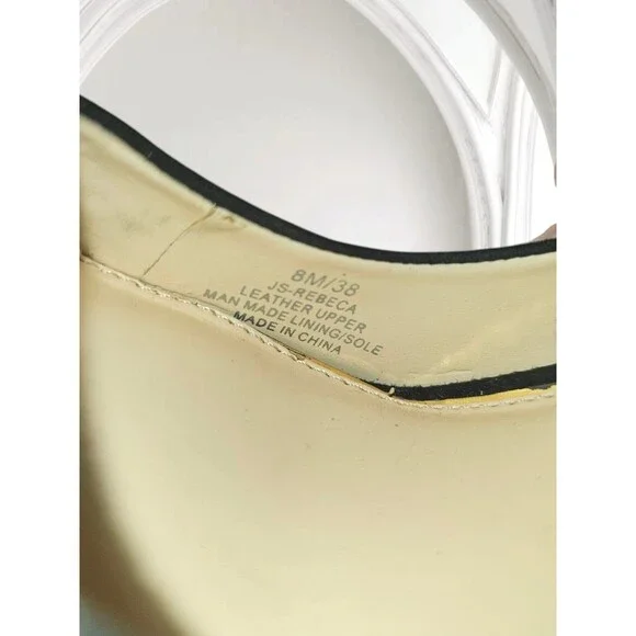 Jessica Simpson Rebeca 5.5" High Heels Sz 8 Women's Platform Pump Black Suede - Picture 8 of 16